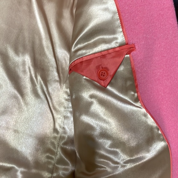 J Crew Leighton blazer-jacket in Italian boiled wool. Color: ROSY PINK - Picture 7 of 13